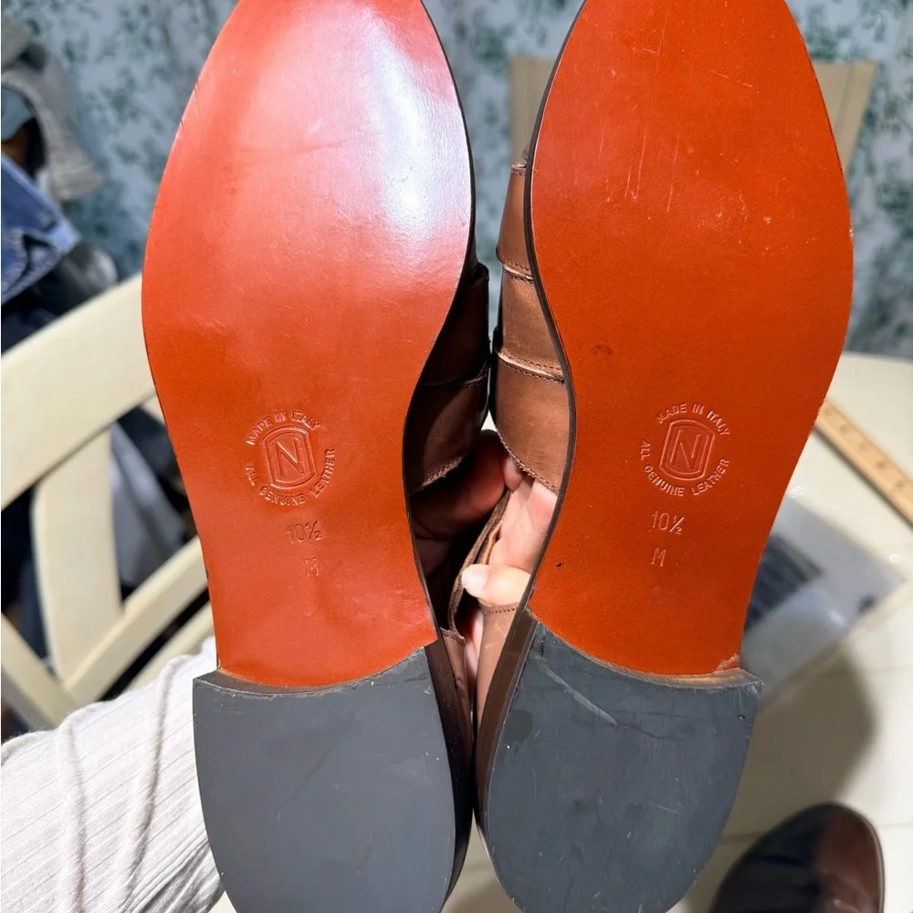 Nordstrom Tan Leather Men's Loafers